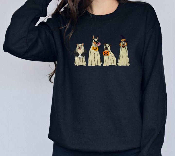 Cute ghost dog Sweatshirt