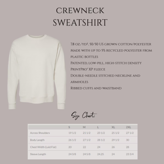 Cozy season embroidered sweatshirt