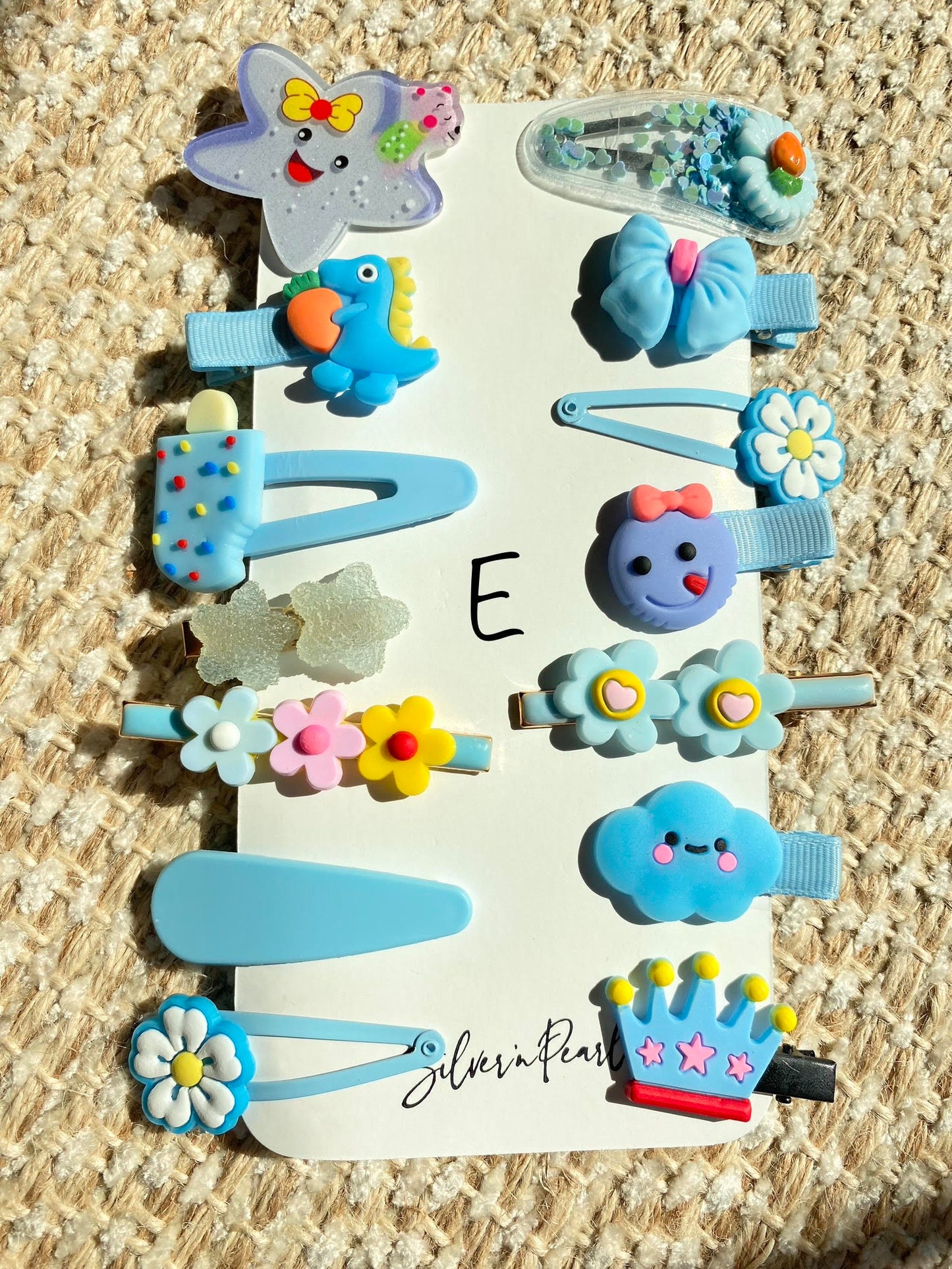 14 pcs. Kids Colorful hairclips set