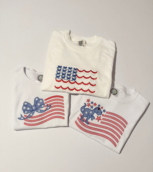 Patriotic Matching mama and me T-shirts