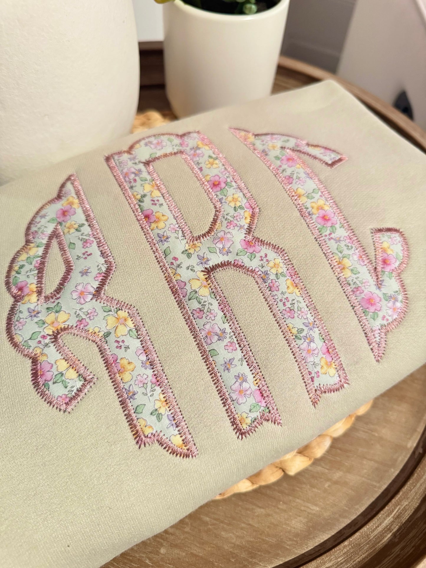 Custom Monogrammed Sweatshirt