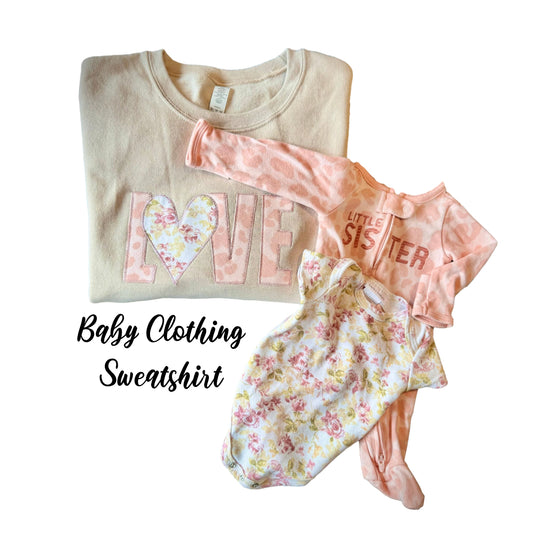 BABY CLOTHES KEEPSAKE T-SHIRTS / SWEATSHIRTS