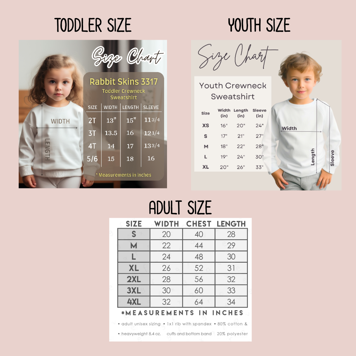 Mama and Me Floral Embroidered Sweatshirt