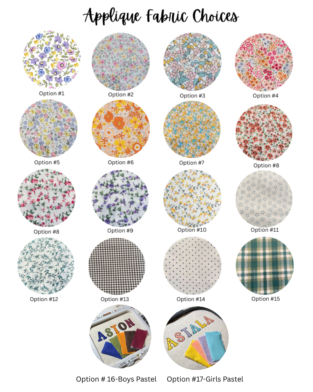 Custom Applique Name Romper