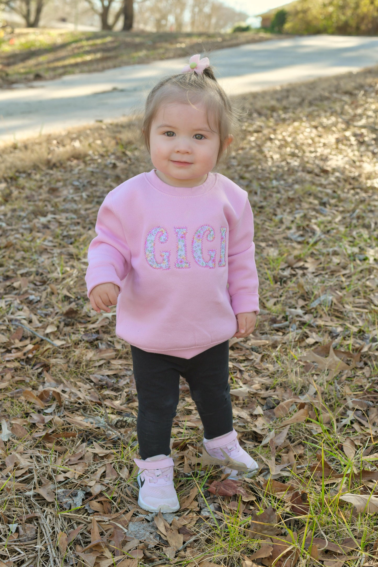 Custom Applique Names Sweatshirt