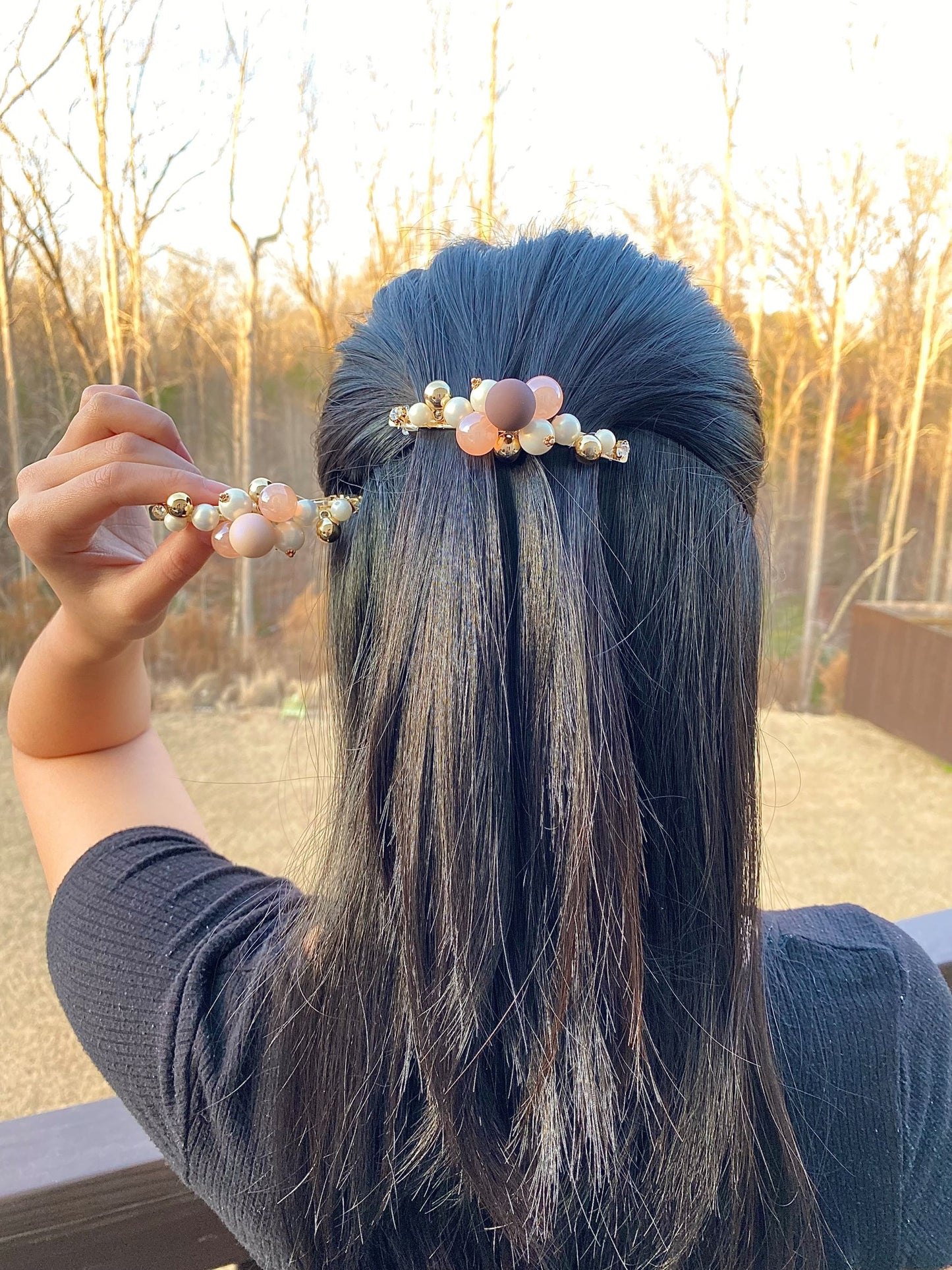 French Spring Hairpins