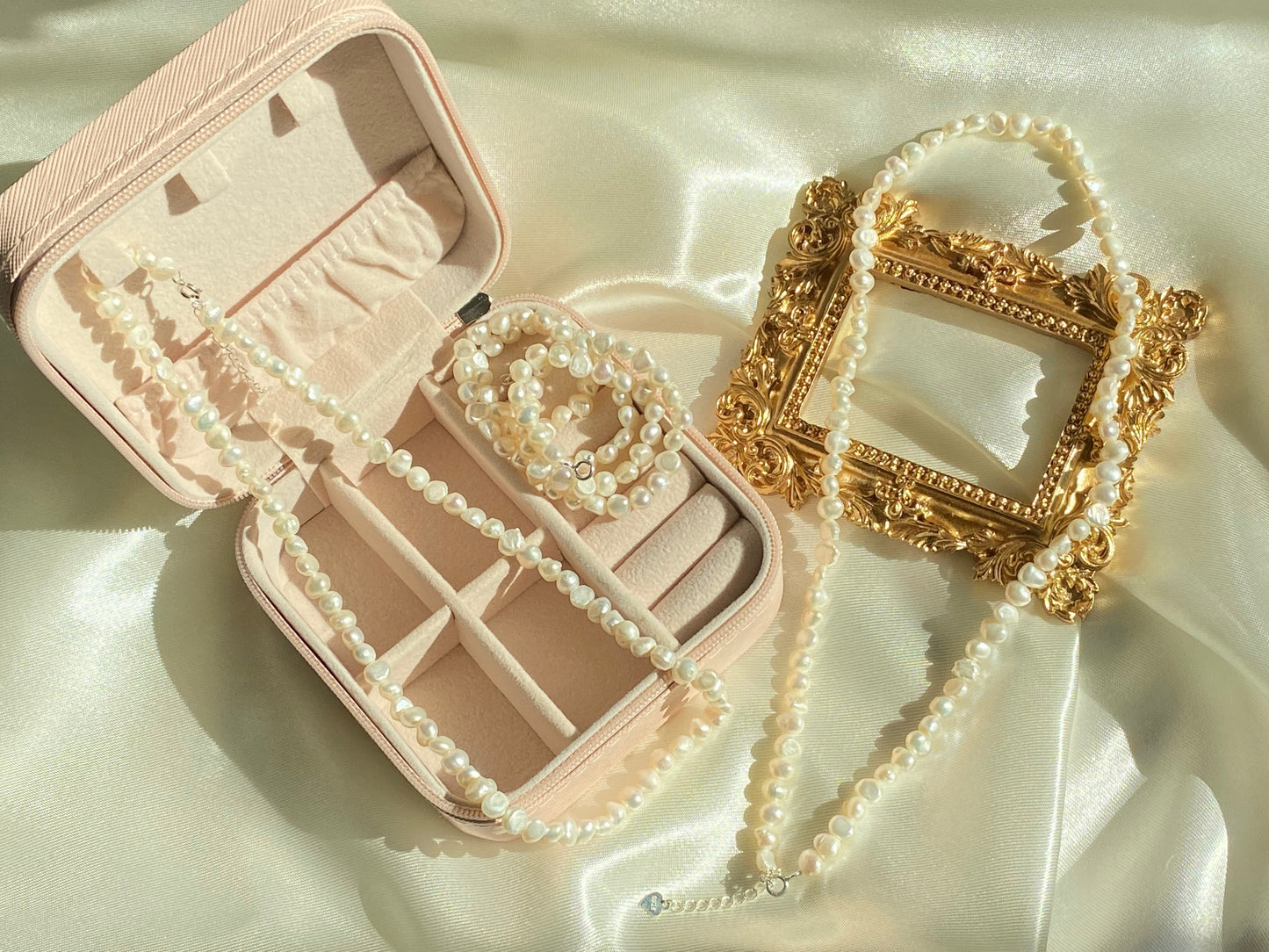 Baroque Mini Pearl Necklace